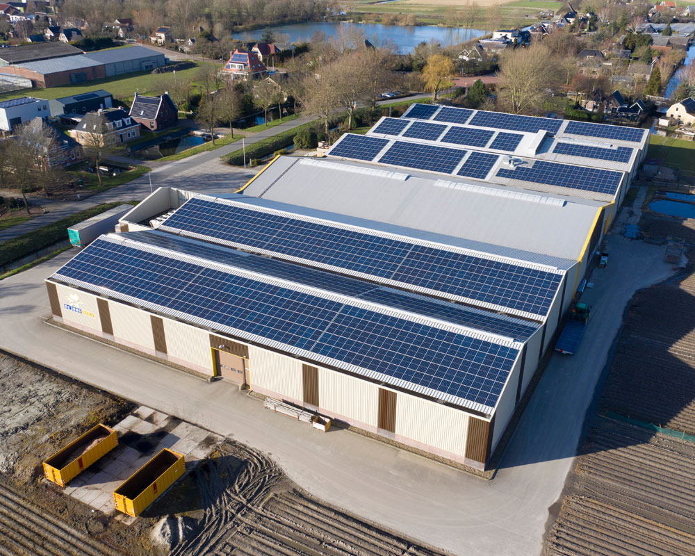 Solar Panels On Commercial Building